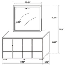Load image into Gallery viewer, Marceline Dresser with Mirror