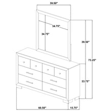 Load image into Gallery viewer, Arielle Dresser with Mirror - Ego Home Furniture