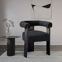 Load image into Gallery viewer, Barrel - Dining Chair - Black Legs