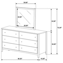 Load image into Gallery viewer, Wilkes Dresser with Mirror