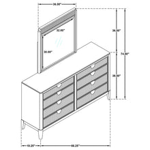 Load image into Gallery viewer, Brookmead Dresser with Mirror