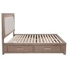 Load image into Gallery viewer, Kenora Panel Platform Storage Bed with LED Lighting
