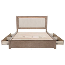 Load image into Gallery viewer, Kenora Panel Platform Storage Bed with LED Lighting