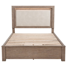 Load image into Gallery viewer, Kenora Panel Platform Storage Bed with LED Lighting
