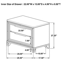 Load image into Gallery viewer, Marmore Bedroom Set