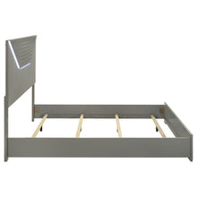 Load image into Gallery viewer, Ives Panel Bed with LED Lighting