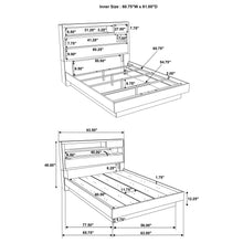 Load image into Gallery viewer, Fenwick Bookcase Platform Bed
