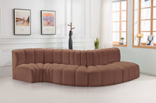 Load image into Gallery viewer, Arc - Faux Leather 5 Piece Modular Sofa