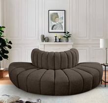 Load image into Gallery viewer, Arc - Boucle Fabric 4 Piece Modular Sofa