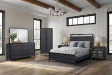 Load image into Gallery viewer, Spacious Storage Armoire - Peppercorn