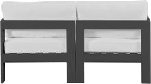 Load image into Gallery viewer, Nizuc - Outdoor Patio 2 Seat Modular Sofa With Gray Frame