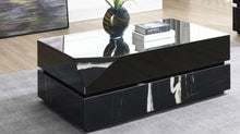 Load image into Gallery viewer, Wenona - Mirrored Coffee Table - Black