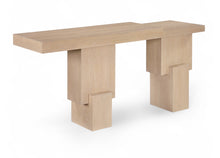 Load image into Gallery viewer, Anzio - Oak Veneer And Solid Wood Console Table