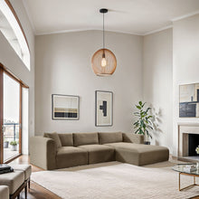 Load image into Gallery viewer, Shaggy - Fabric 3 Piece Modular Sectional