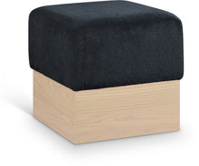 Load image into Gallery viewer, Havre - Ottoman / Stool With Natural Base
