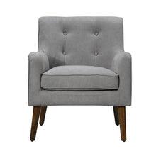 Load image into Gallery viewer, Ryder - Mid Century Modern Woven Fabric Tufted Armchair