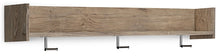 Load image into Gallery viewer, Oliah - Wall Mounted Coat Rack w/Shelf - Natural
