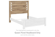 Load image into Gallery viewer, Brozmont - Queen Panel Headboard - Tan