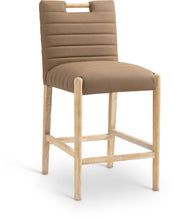 Load image into Gallery viewer, Aimee - Counter Stool - Light Brown Legs