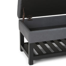 Load image into Gallery viewer, Cosmopolitan - Storage Ottoman Bench With Open Bottom