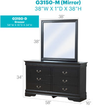 Load image into Gallery viewer, Elegant Dresser - Black