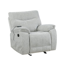 Load image into Gallery viewer, Chablis - Glider Recliner With Heat And Massage - Mist Gray