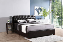 Load image into Gallery viewer, Marilla - King Bed - Dark Brown