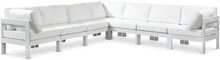 Load image into Gallery viewer, Nizuc - Outdoor Patio 7 Piece Modular Sectional With White Frame