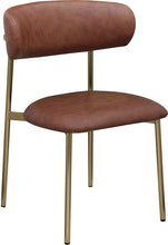 Load image into Gallery viewer, Lupita - Dining Chair With Brushed Gold Legs (Set of 2)