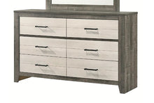 Load image into Gallery viewer, Crown Mark Furniture Rhett 6 Drawer Dresser in Gray image
