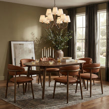 Load image into Gallery viewer, Leesa - Solid Wood And Walnut Veneer Dining Table