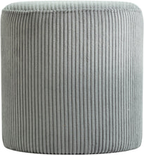 Load image into Gallery viewer, Roy - Round Microsuede Ottoman / Stool