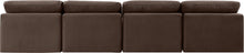Load image into Gallery viewer, Indulge - Velvet 4 Seat Modular Armless Sofa
