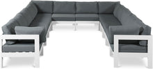 Load image into Gallery viewer, Nizuc - Outdoor Patio 12 Piece Modular Sectional With White Frame