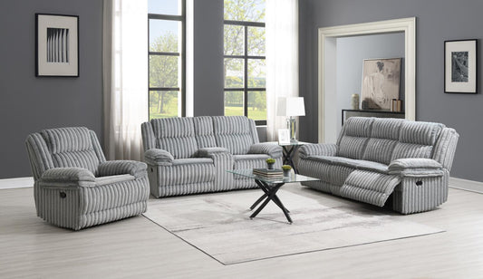U113 - Corduroy Motion Chair - Gray
