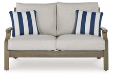 Load image into Gallery viewer, Rainier Ranch - Loveseat With Cushion - Brown / Beige
