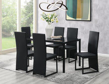Load image into Gallery viewer, D228 - Dining Side Chair (Set of 2) - Black