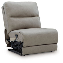 Load image into Gallery viewer, Narwhal Place - Power Armless Recliner With Adjustable Headrest - Pebble