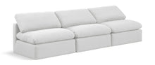 Load image into Gallery viewer, Indulge - Linen 3 Piece Modular Armless Sofa - White
