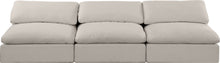 Load image into Gallery viewer, Comfy - Linen Modular Armless Sofa 3 Seats