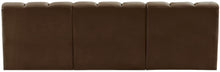 Load image into Gallery viewer, Arc - Velvet 4 Piece Modular Straight Sofa - Brown