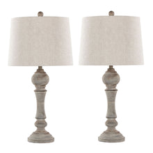 Load image into Gallery viewer, Winston - Farmhouse Poly Table Lamp (Set of 2)