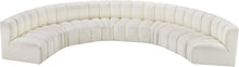 Load image into Gallery viewer, Arc - Faux Leather 8 Piece U-Shaped Modular Sofa