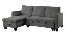 Load image into Gallery viewer, Nova - Reversible Sleeper Sectional Sofa With Storage Chaise