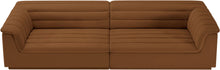 Load image into Gallery viewer, Cascade - Velvet Modular Sofa - Saddle