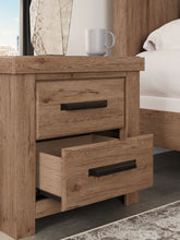 Load image into Gallery viewer, Oliandon - Two Drawer Night Stand - Light Brown