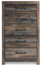 Load image into Gallery viewer, Drystan - Five Drawer Chest - Brown / Beige