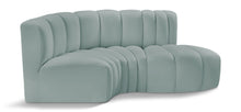 Load image into Gallery viewer, Arc - Faux Leather 3 Piece Modular L-Shaped Sofa