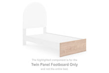 Load image into Gallery viewer, Arloster - Twin Panel Footboard - Tan