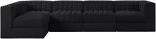 Load image into Gallery viewer, Rummi - Velvet Performance Fabric Upholstered 5 Piece Modular Sectional, L-Shaped (Right)